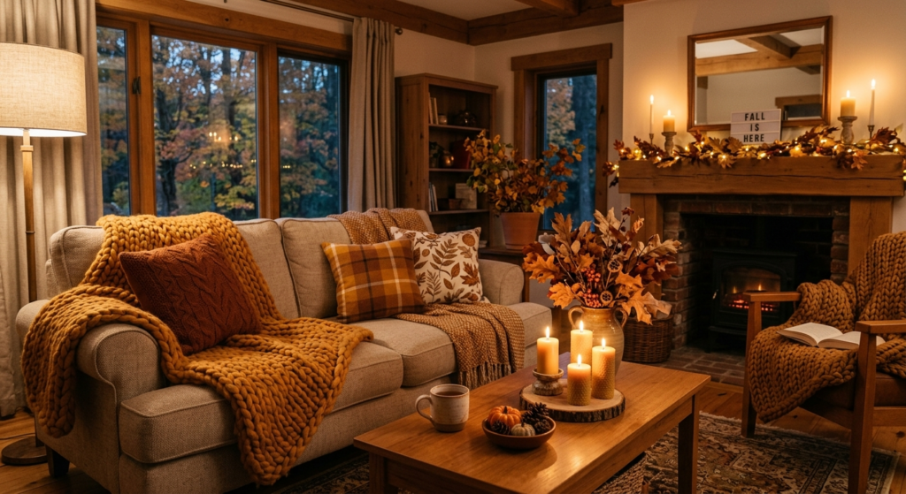 Efterår derhjemme: Farver, dekoration og hygge indendørs