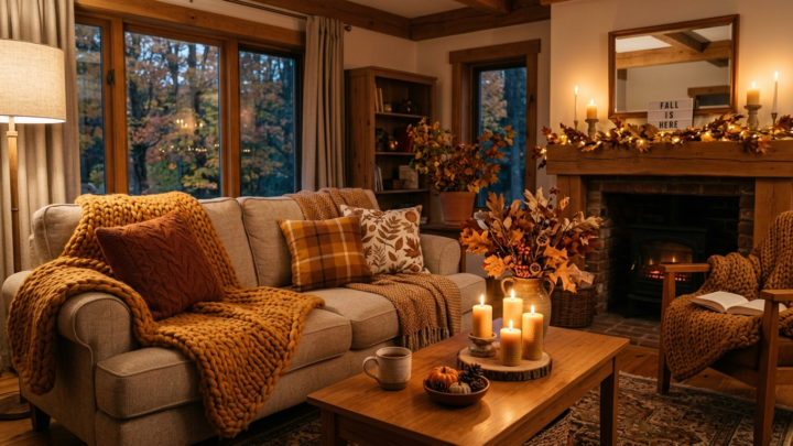 Efterår derhjemme: Farver, dekoration og hygge indendørs
